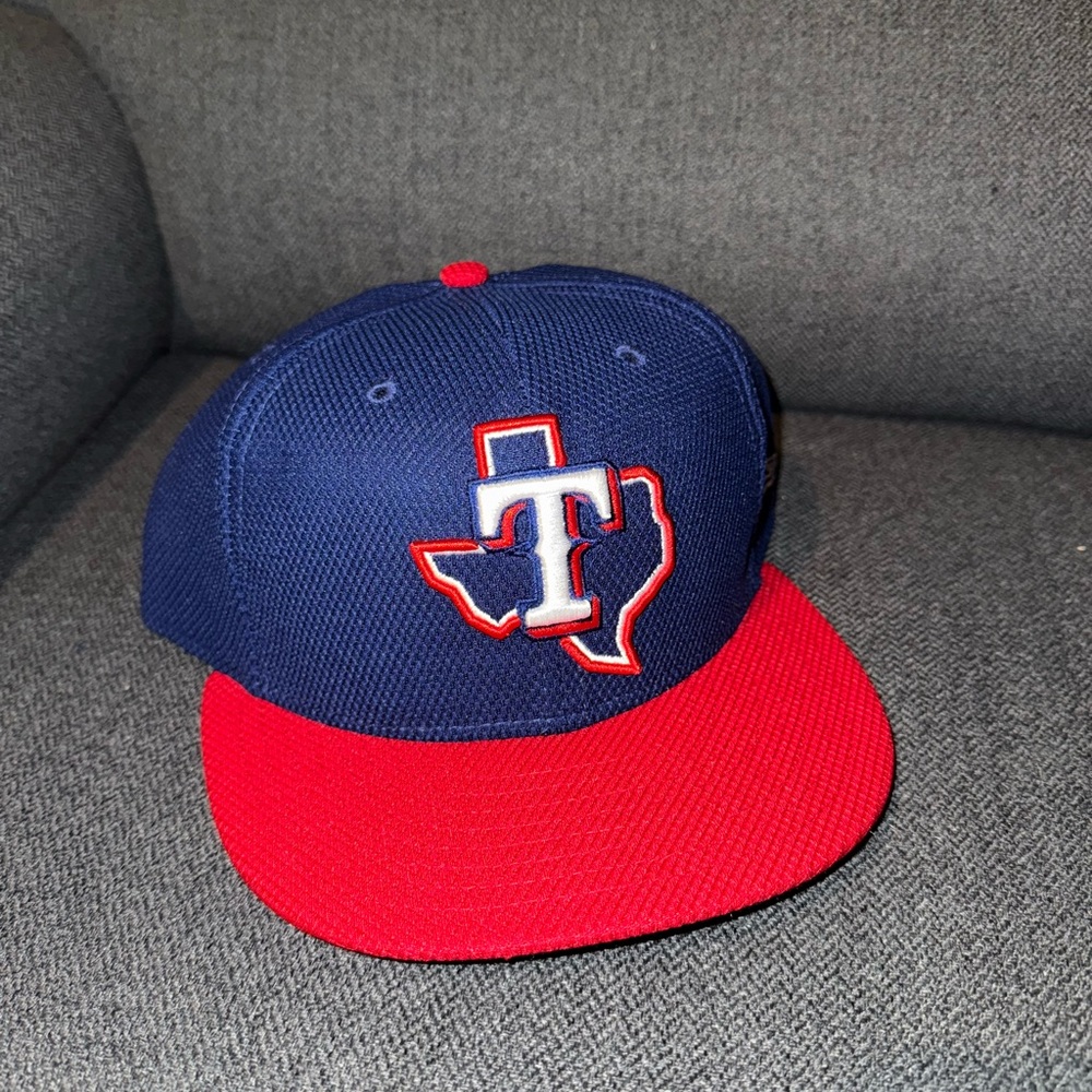 Texas Rangers Blue and Red Cap